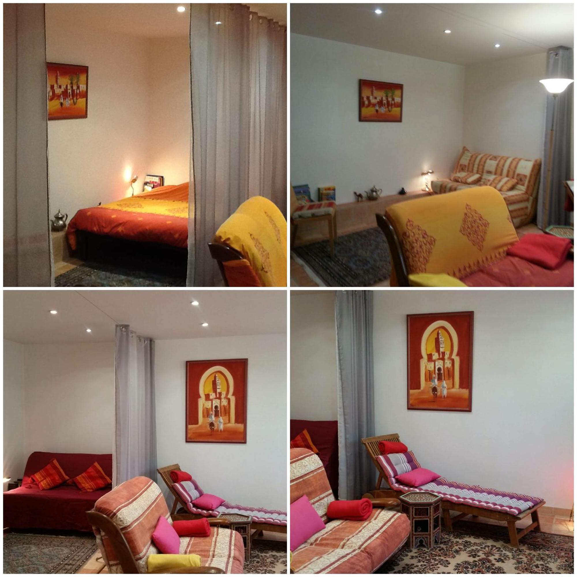 Chambre Avec Jardin Pierre Curie Bry-sur-Marne Rum bild